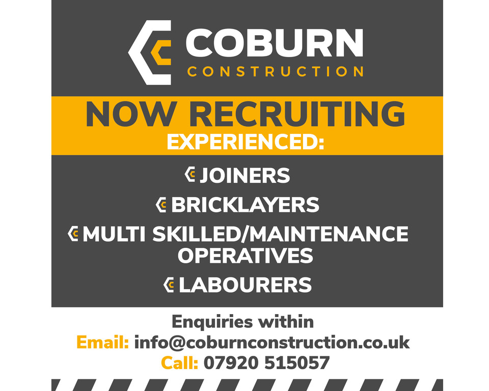 Coburn Construction Now recruiting!